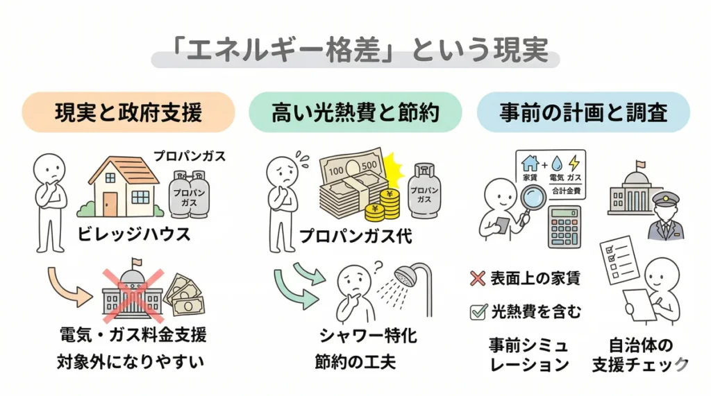 「エネルギー格差」の現実。プロパンガスが政府支援の対象外になりやすいリスクと、節約シミュレーションの重要性