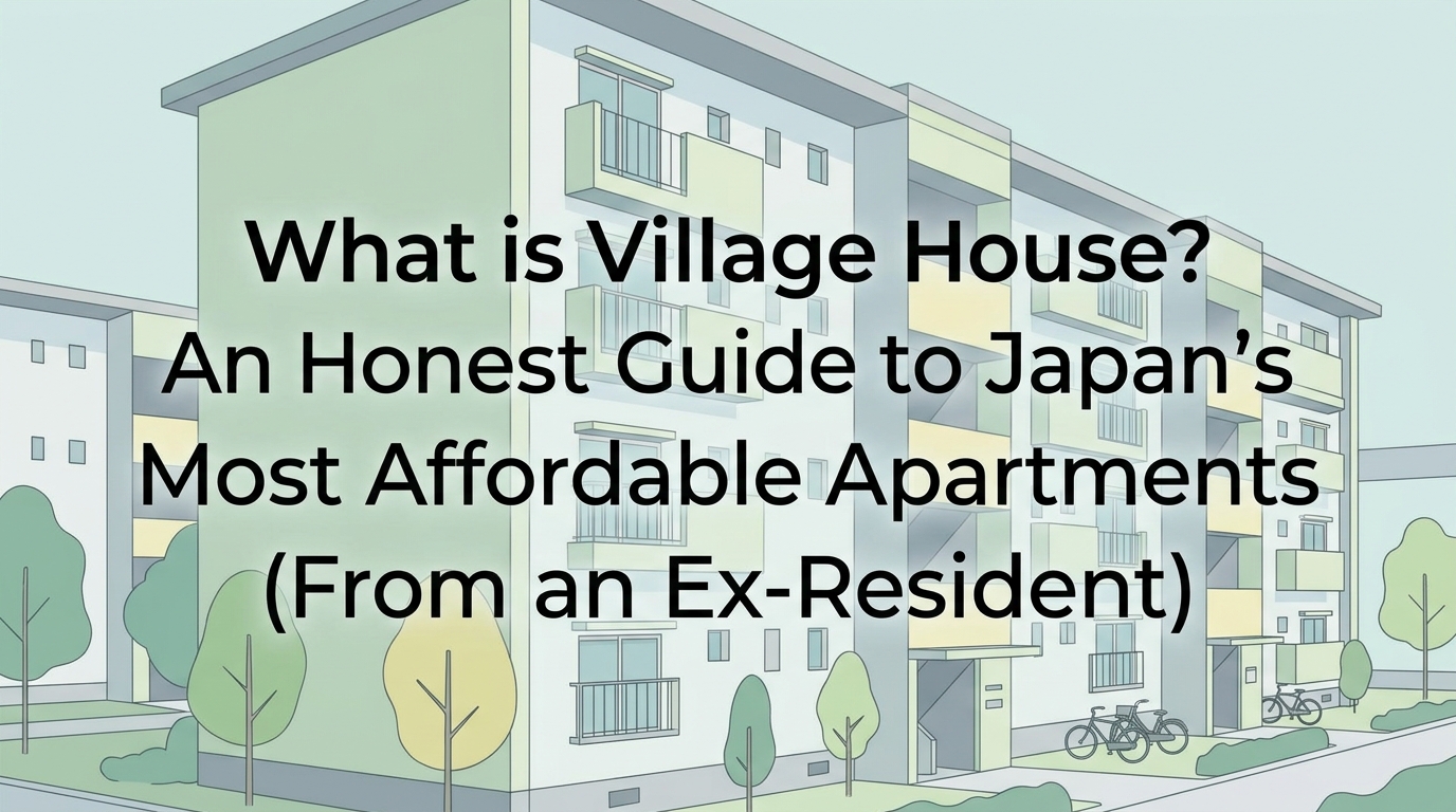 What is Village House? An Honest Guide to Japan’s Most Affordable Apartments (From an Ex-Resident)